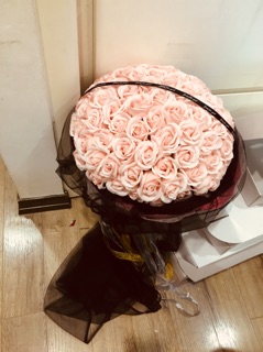 Bó hoa sáp 99/100 bông các màu (Khách inbox chọn màu)