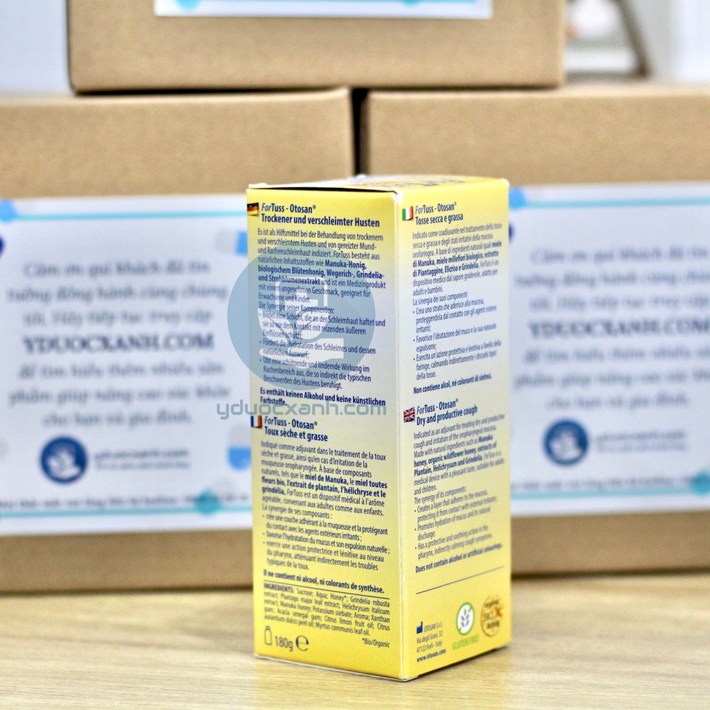 Mua  FORTUSS COUGH SYRUP, 180g, Siro giảm ho cho bé, trẻ em - Y Dược Xanh
