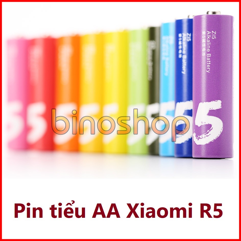 Pin tiểu AA Xiaomi Rainbow 5 (hộp 10 viên)