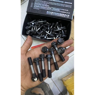 ốc hạ phuộc không cần mài ty - không cắt ti phuột gắn như zin cho dòng xe Yamaha Honda