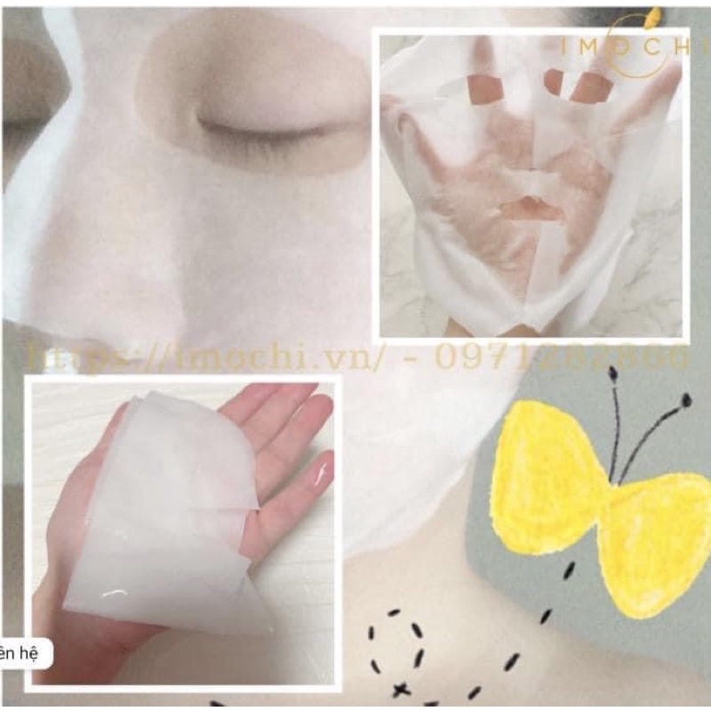 Mặt nạ Collagen Kanebo Kracie 3D Face Mask (nội địa Nhật)