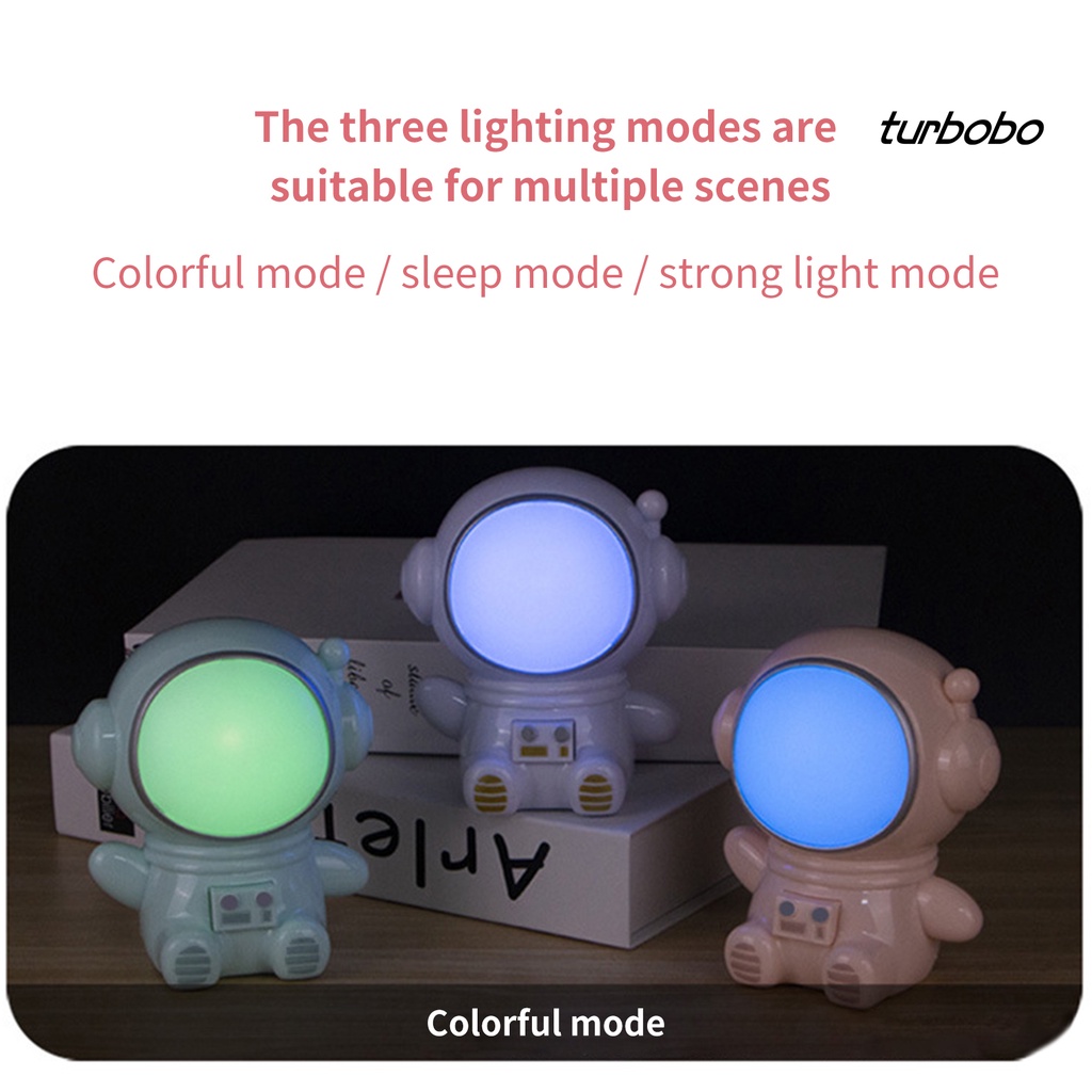 Turbobo Đèn Ngủ Mô Hình Không Gian Sống Động Bằng ABS Có Thể Thay Đổi Màu Sắc
