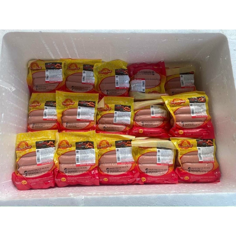 Xúc xích đức cp zing zing bịch 500gr (giao tphcm)