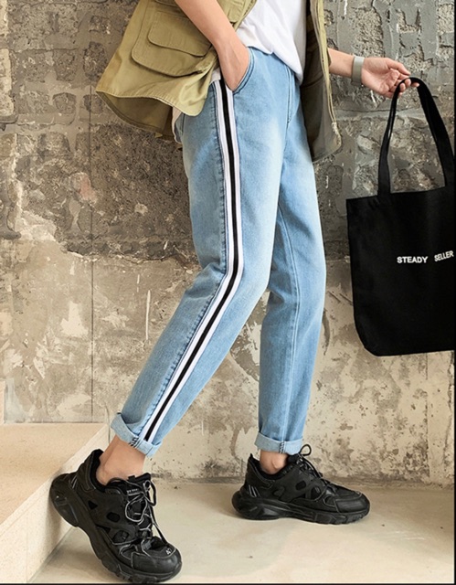 Quần JEAN Nam HÀN QUỐC quần baggy jeans mã 002 cao cấp Kun Shop | BigBuy360 - bigbuy360.vn