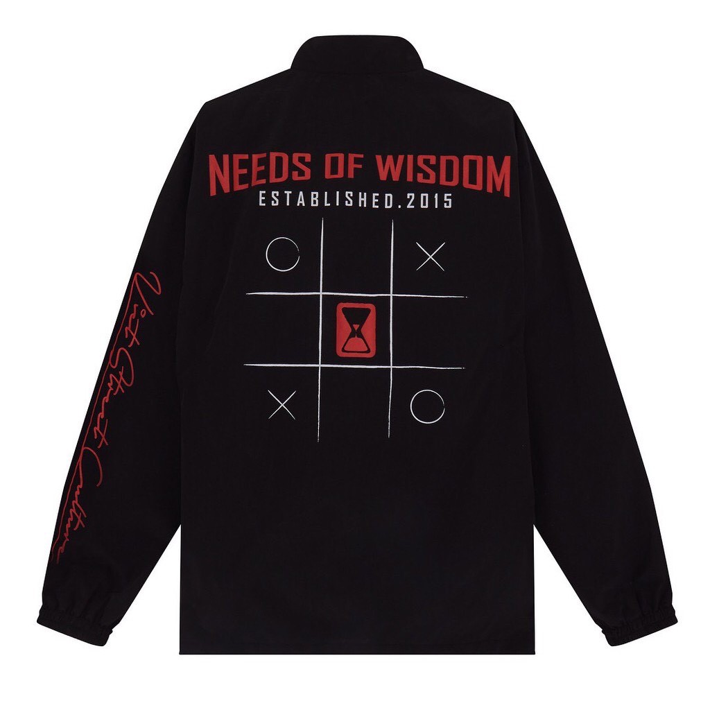 Áo Khoác NOWSAIGON NEEDS OF WISDOM Form Rộng Unisex Chất Dù 2 Lớp Chống Nắng | BigBuy360 - bigbuy360.vn
