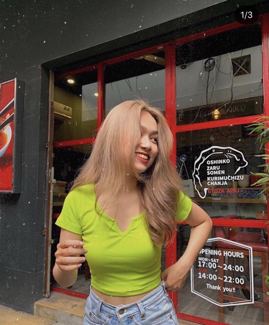 [ Mã WASTAPR giảm 10K đơn 50K] ÁO CROPTOP KHOÉT V | BigBuy360 - bigbuy360.vn