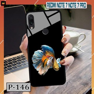 Ốp Xiaomi Redmi Note 7/ Note 7pro - lưng kính in hình 3D cute