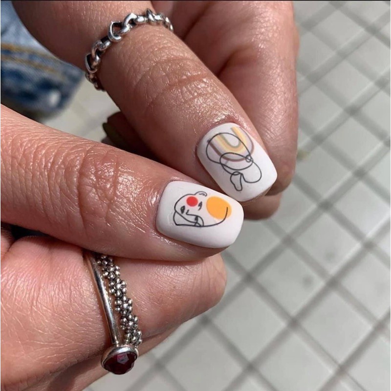 Sticker biểu tượng mặt người