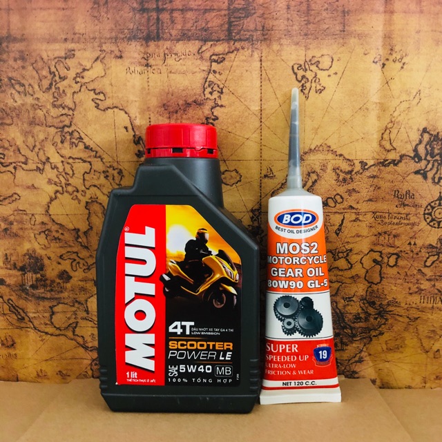 Nhớt Motul Scooter Power 4T 5w40 1L