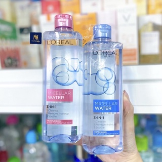 Nước tẩy trang l'oreal làm sạch da không gây khô da 400ml - nước tẩy trang loreal