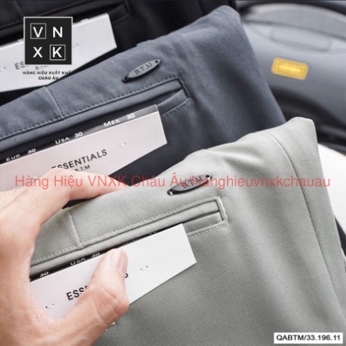 Quần Tây Âu Nam Lưng Thun SlimFit BENTINO 3 MÀU co giãn nhẹ mát sang trọng Cao Cấp Hàng Xuất Xịn