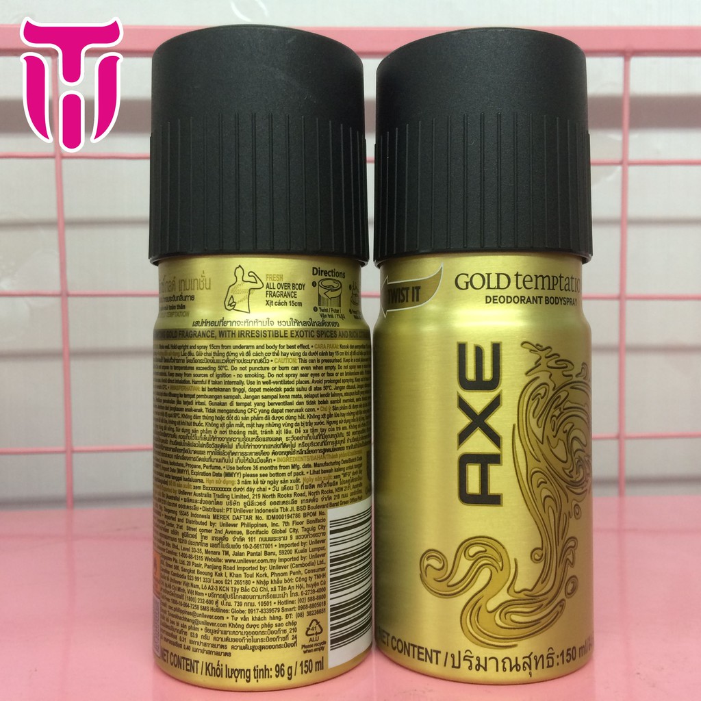 Xịt Khử Mùi Axe 150ml