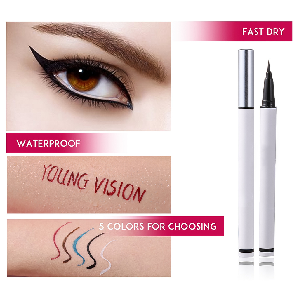 [Hàng mới về] Bút kẻ mắt mềm mại kháng nước lâu trôi cho trang điểm dự tiệc