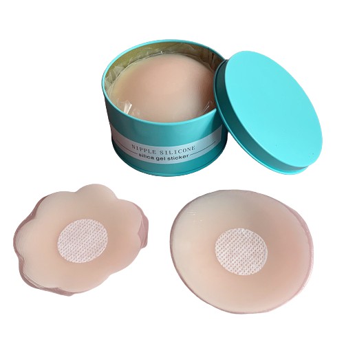 [Tuyết lê đều đặn] Hộp 5 cặp dán ti dán nhũ hoa silicone siêu dính