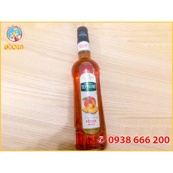 Syrup Teisseire Peach 700ML - Siro Teisseire Đào 700ML
