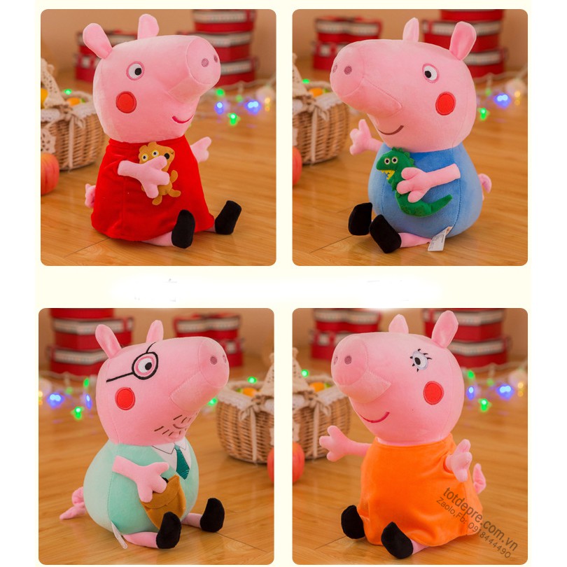 Heo peppa pig nhồi bông