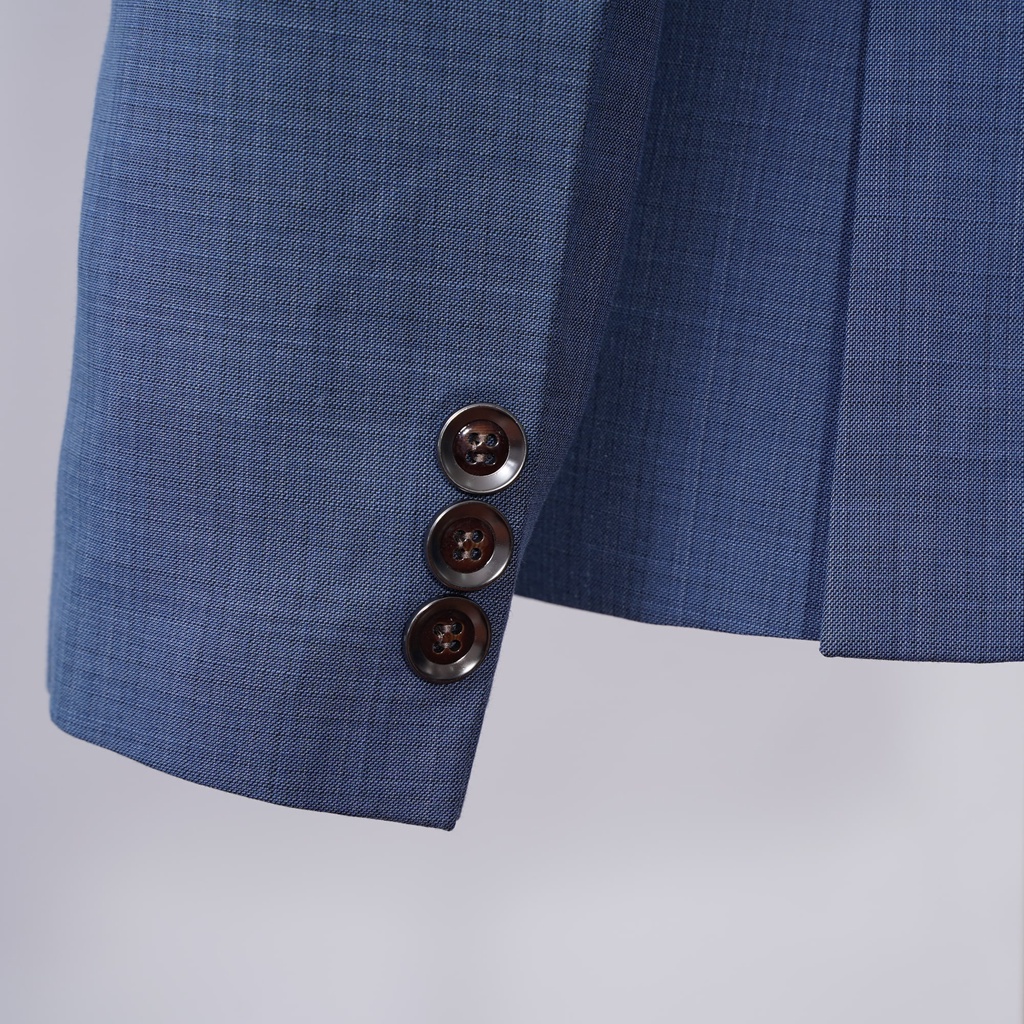 Áo vest nam The Suits House xanh sọc nhuyễn