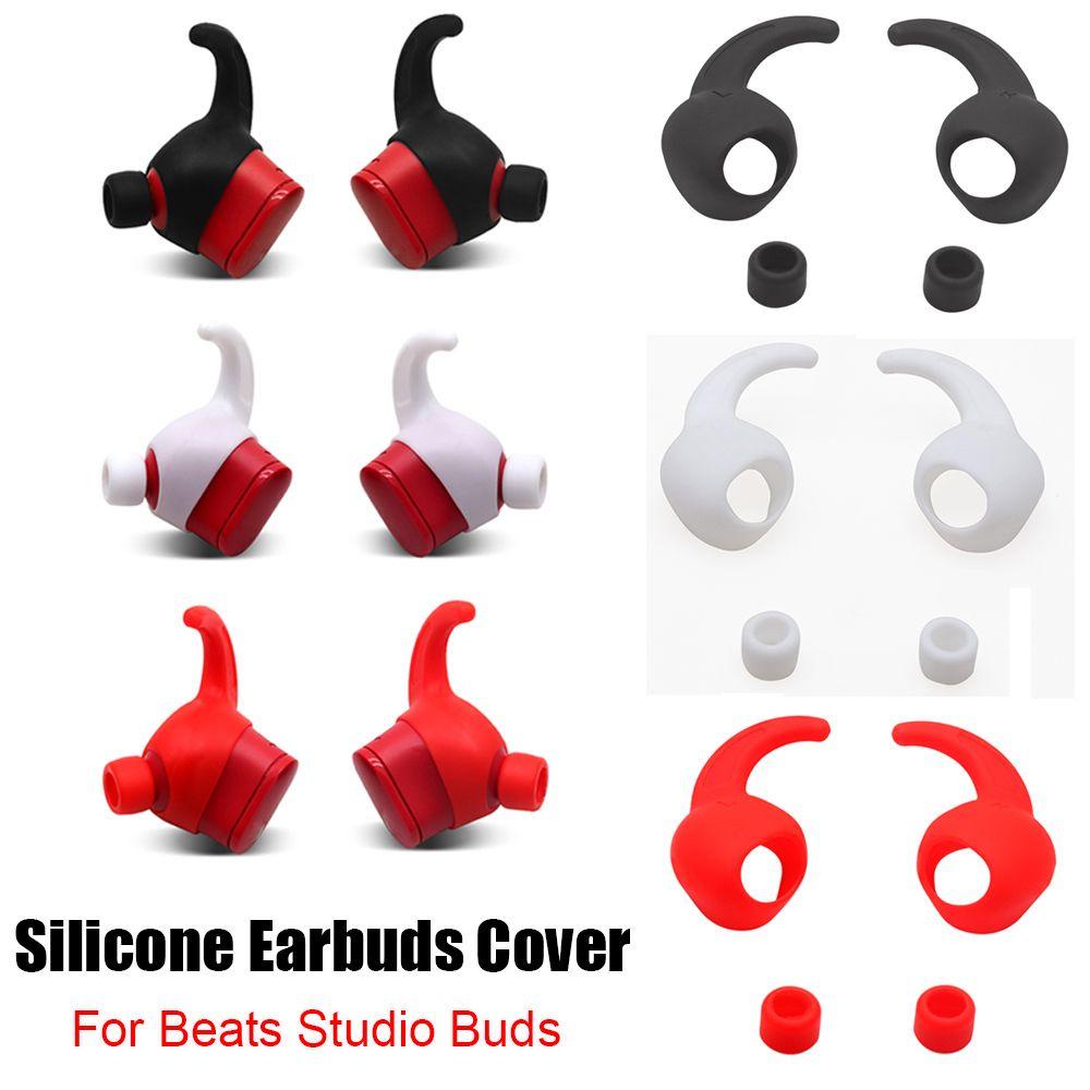MYRONGVN Vỏ Bọc Silicone Bảo Vệ Tai Nghe Beats Studio Buds Chống Rơi