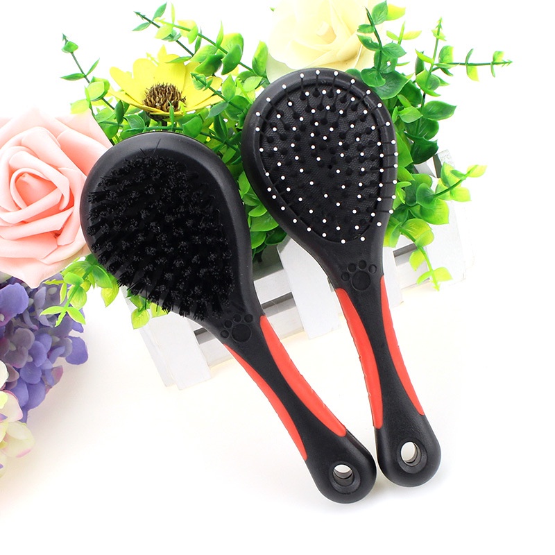 Lược chải lông 2 mặt gỡ rối lấy được lông rụng lông chết loại bỏ tối đa lông rối cho chó mèo