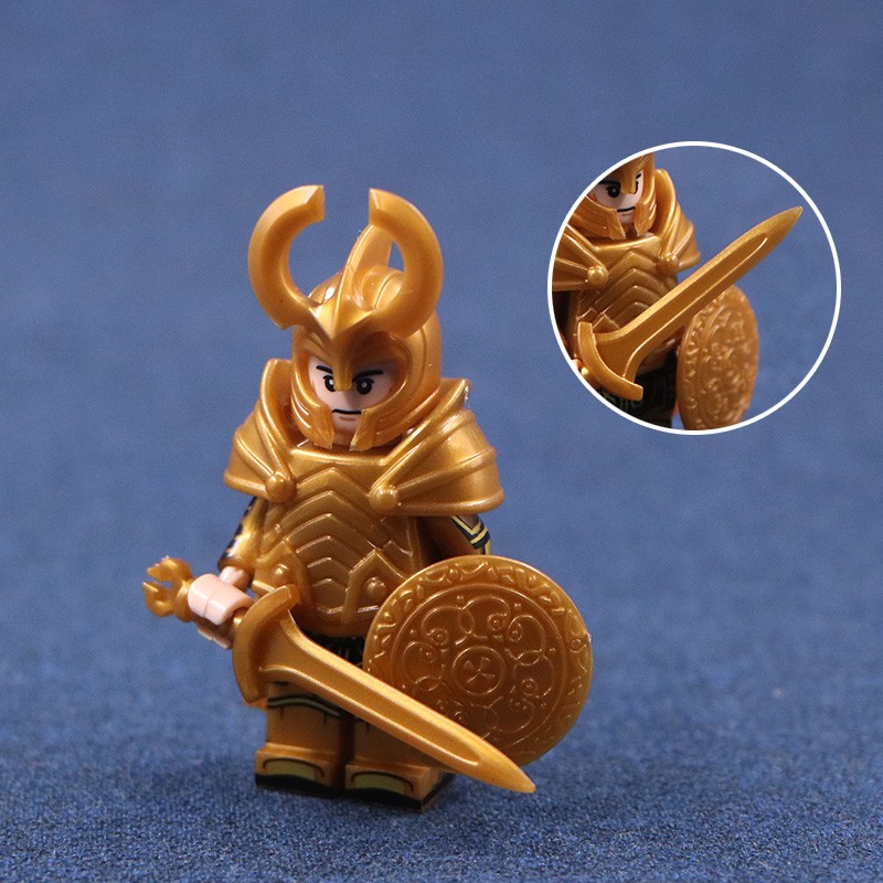 Minifigures  Các Mẫu Nhân Vật Vệ Binh Einherjar và Berserker Của Hela Trong Phiên Bản Mới Nhất KT1044