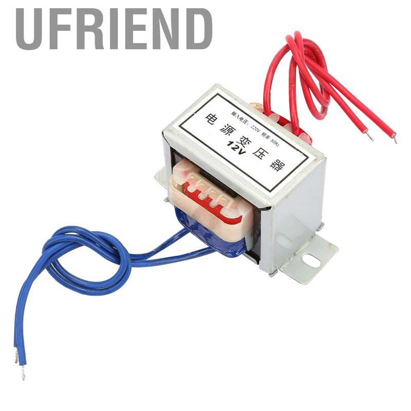 POWER Biến Áp Uffriend Ac 12v Đầu Ra 12w 220v 50hz