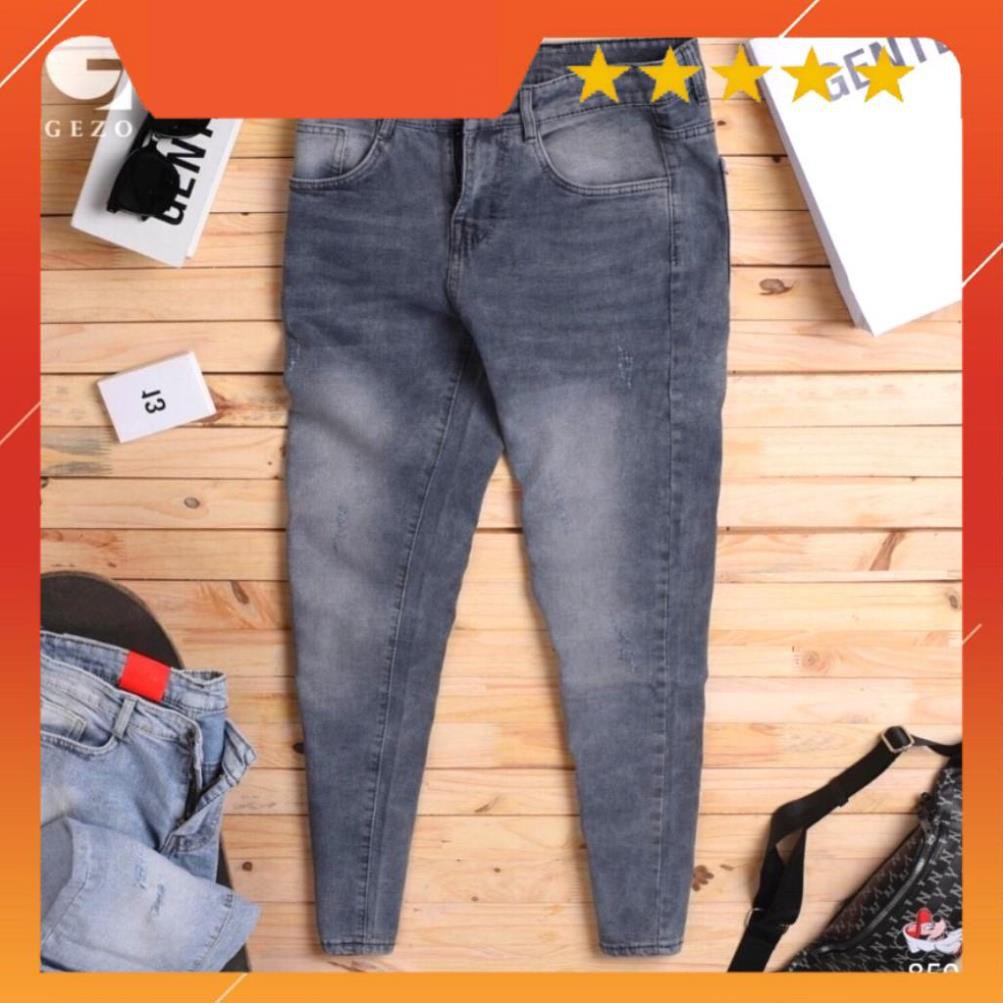 Quần Jean Nam Chất Bò AD850TG Jean Nam Xám Wash Mẫu Mới Phong Cách Soái Ca  Thời Trang TG