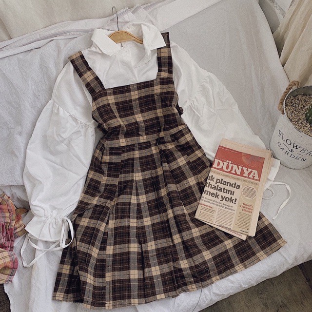 SET YẾM CARO NÂU - HỒNG- ĐEN | BigBuy360 - bigbuy360.vn