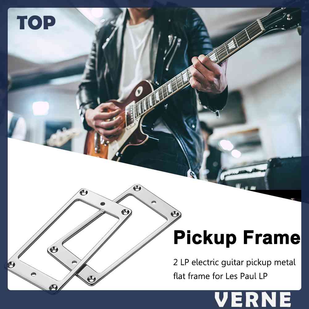 Bộ 2 Khung Pickup Phẳng Cho Đàn Guitar Điện VERNE
