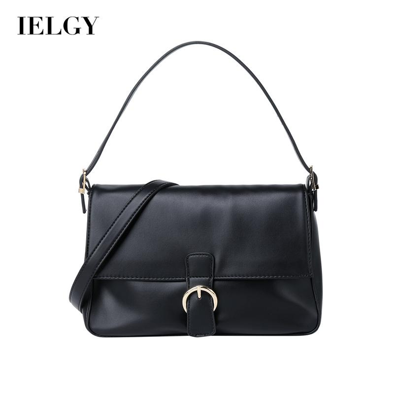 Túi Đeo Vai Cỡ Lớn Màu Đen Phong Cách retro Cho Nữ