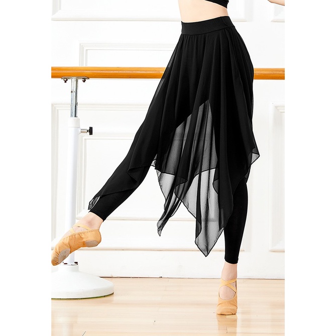 Quần legging váy dài tập múa, nhảy, dance, yoga Q1718