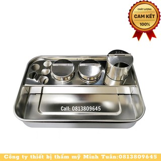Khay inox y tế đa năng đựng dụng cụ y tế