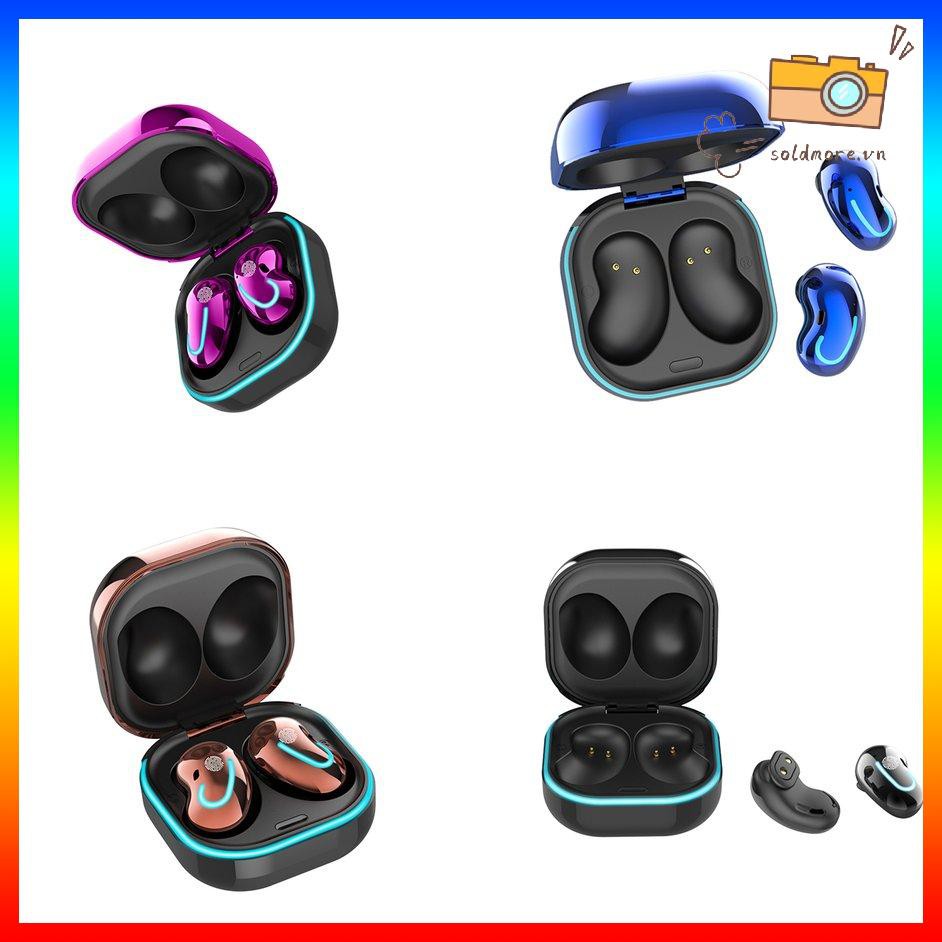 Tai Nghe Nhét Tai Không Dây Có Đèn Led S6 Se