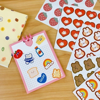 Set 2 tấm sticker xinh xắn