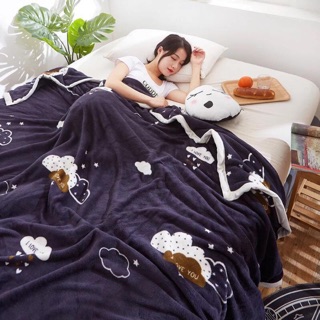 Chăn băng lông mỏng hàng quảng châu