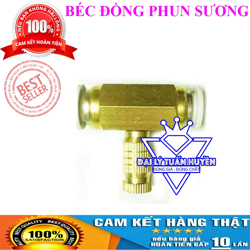 Bộ béc phun sương đồng ( Đầu phun sương)