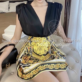 Set bodysuit kèm chân váy Versace