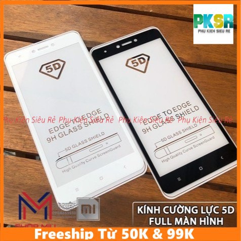 (Kính Cường Lực Xiaomi Redmi Note 4 / Note 4x full màn, full keo