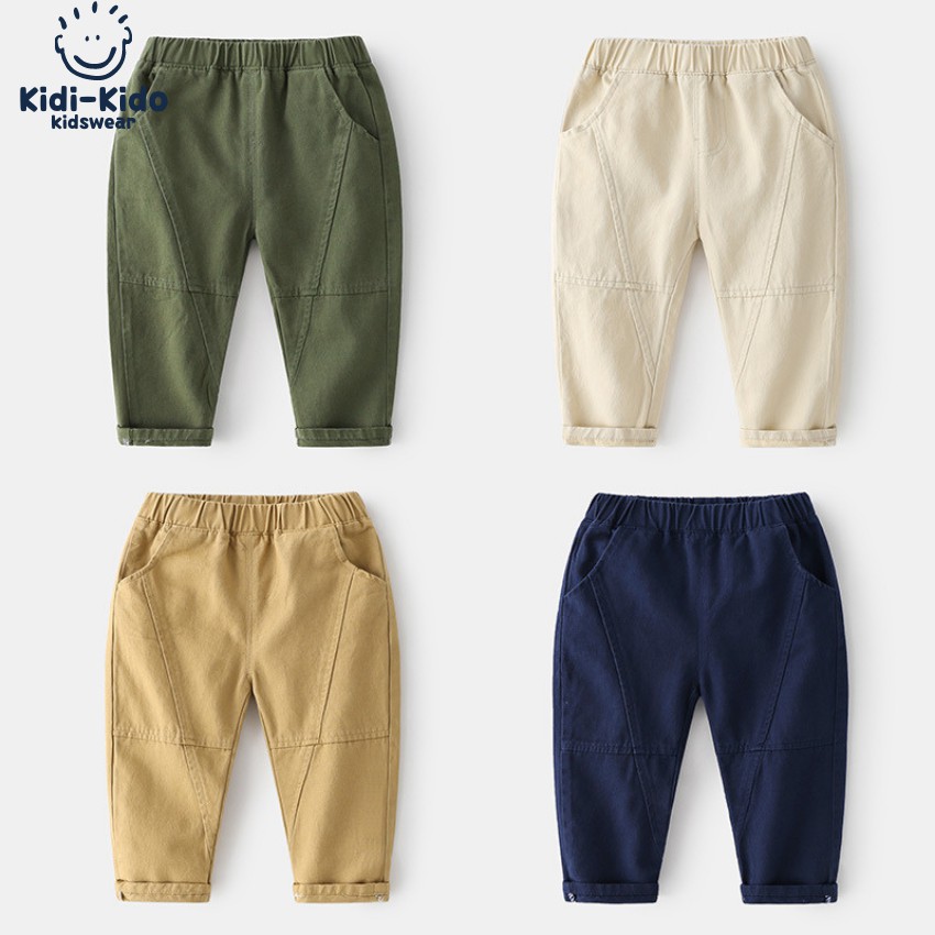 Quần Dài Kaki Bé Trai Hiệu WellKids - Quần Thu Đông Bé Trai Hàng Cao Cấp Kidi-Kido W14