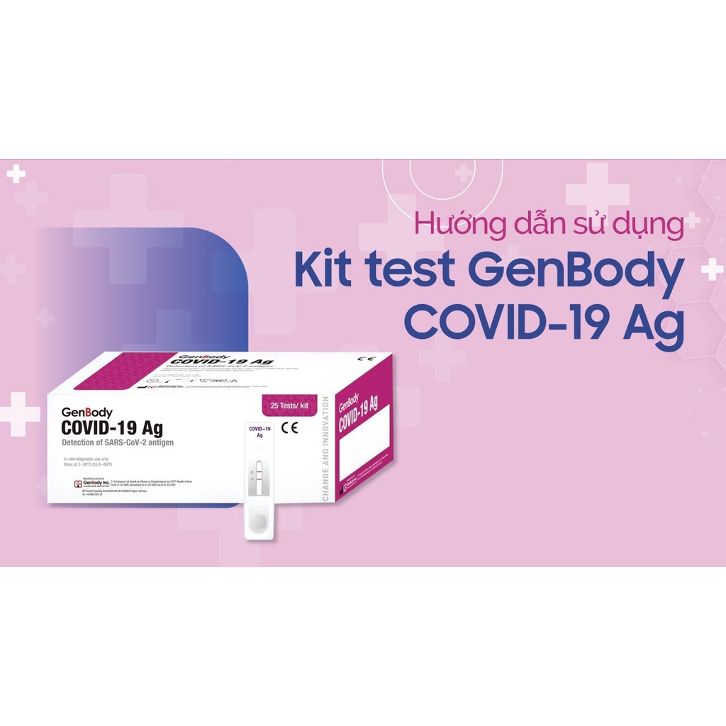 Kit Test GenBody COVID-19 Ag Hàn Quốc