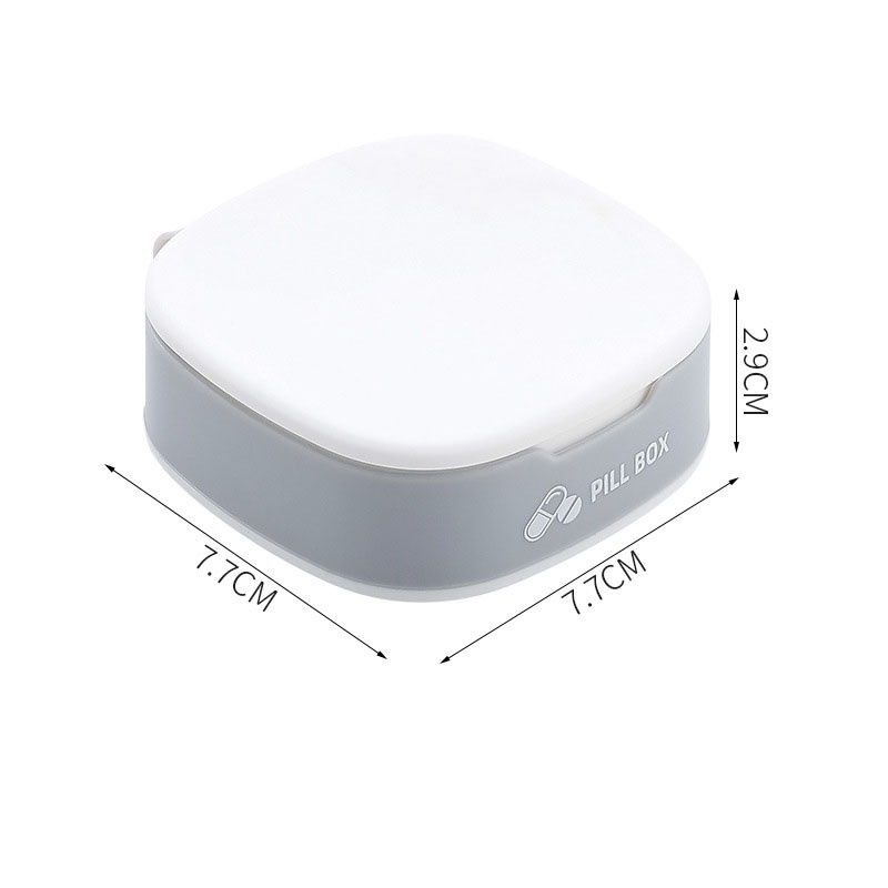 Hộp đựng thuốc mini bằng nhựa PP thân thiện với môi trường