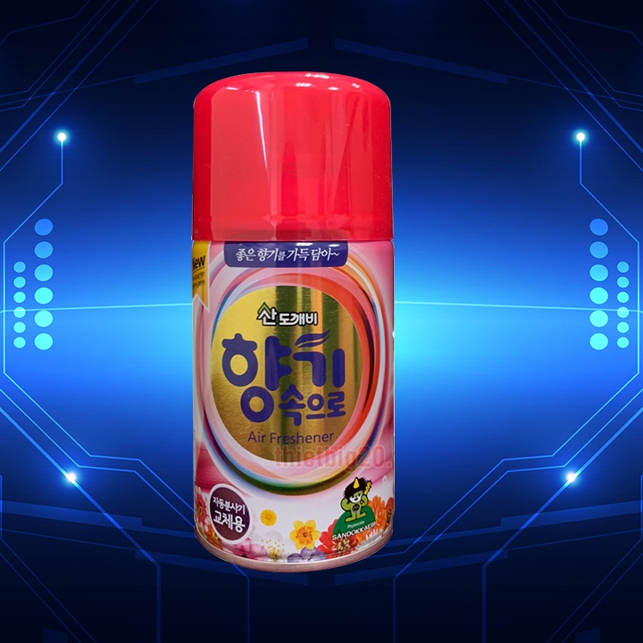 Chai xịt khử mùi hương cafe hàn quốc, tạo mùi thơm trên xe ô tô