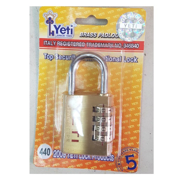 Ổ KHOÁ SỐ 440 YETI 40MM