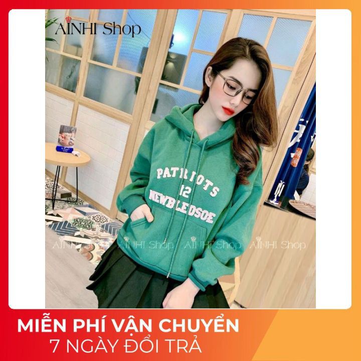 Áo Khoác Hoodie 🚚 FREESHIP 🚚 ÁO KHOÁC NỈ MẪU 12 mẫu mới nhất hiện nay siêu xinh