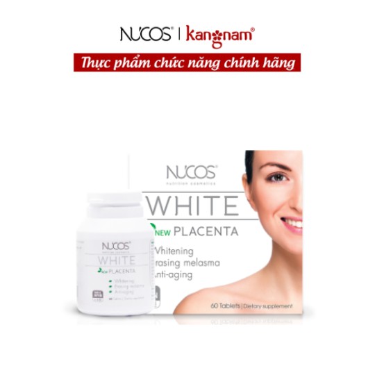 Viên uống dưỡng trắng sáng da Nucos White hộp 60 viên | WebRaoVat - webraovat.net.vn