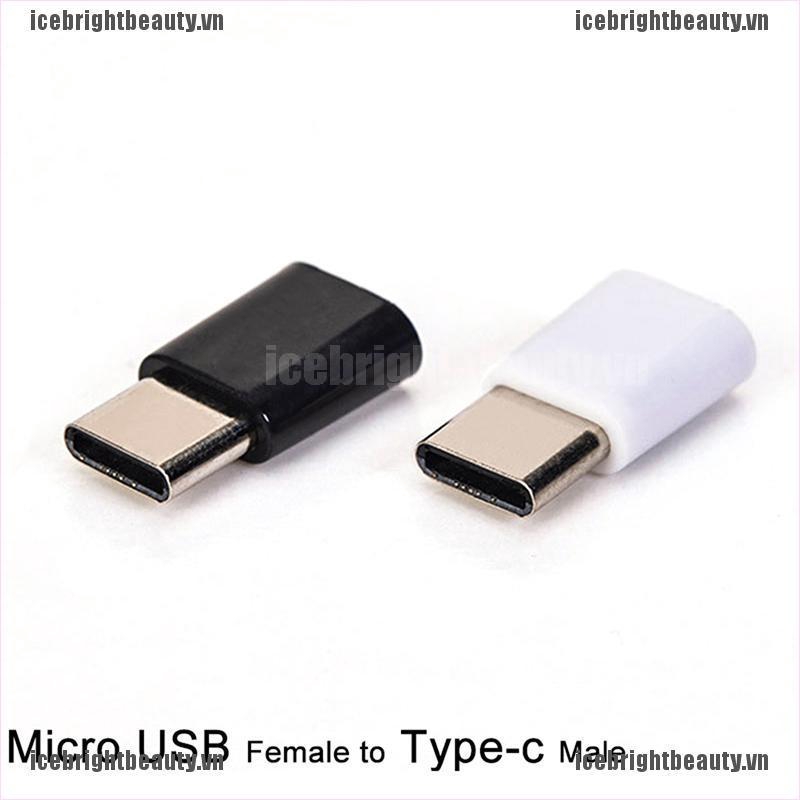 Đầu Chuyển Đổi Từ Cổng Micro USB Sang Giác Cắm Type-C