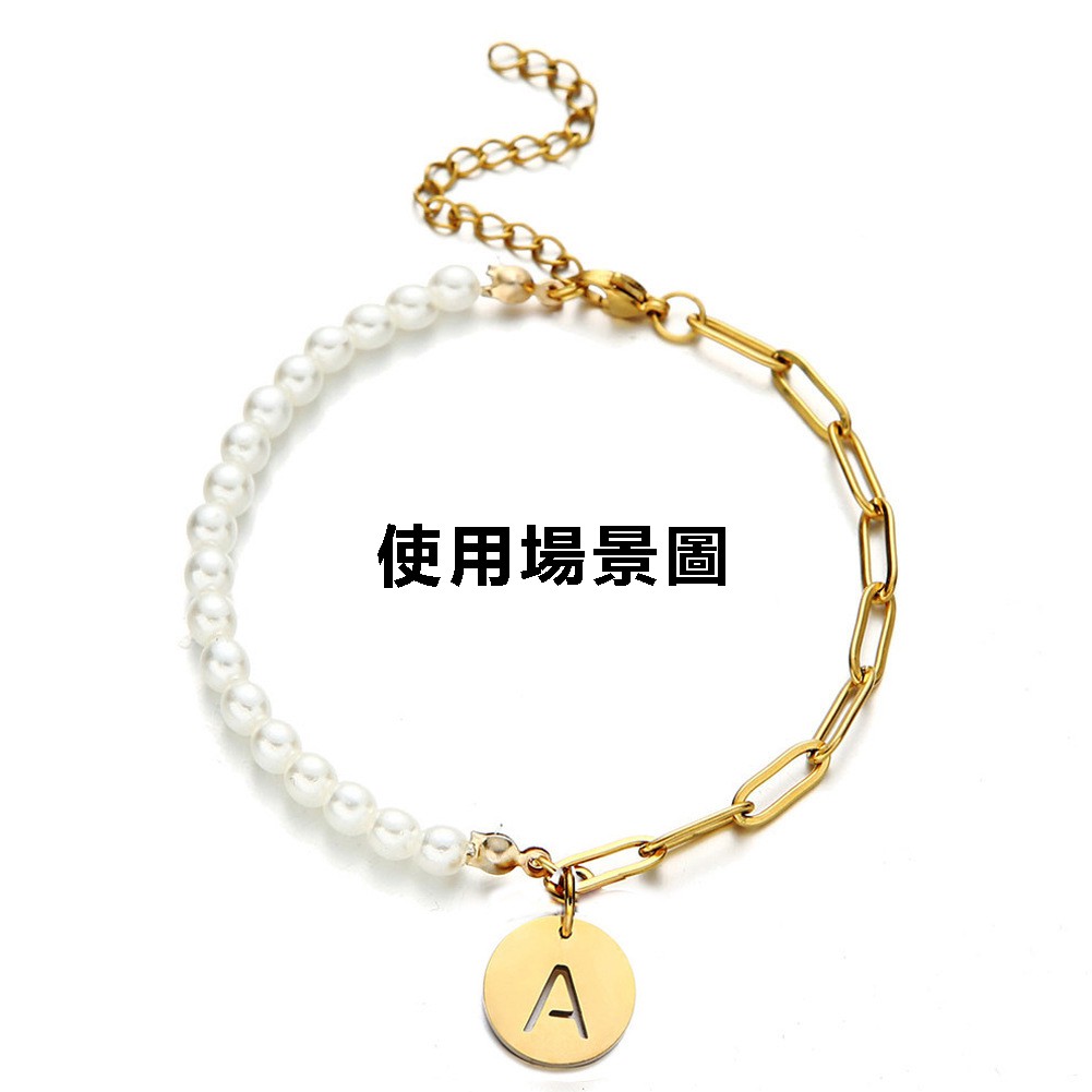 Mặt Dây Chuyền Bằng Thép Không Gỉ Hình 26 Chữ Cái