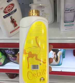 Sữa tắm ostrich con đà điễu 900ml
