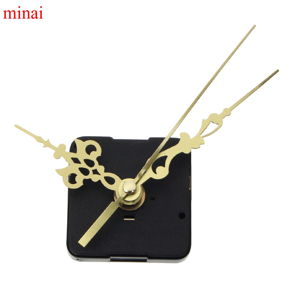 MINAI Quartz Clock Movement Mechanism DIY Repair Parts Gold LW