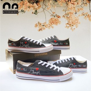Giày Cv custom couple ghi tên theo yêu cầu