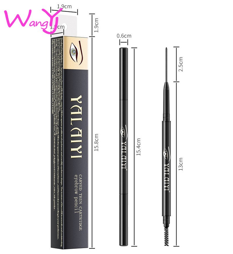 (Hàng Mới Về) Bút Chì Kẻ Lông Mày Đầu Xoay Tự Động Siêu Mịn 1.5mm | BigBuy360 - bigbuy360.vn